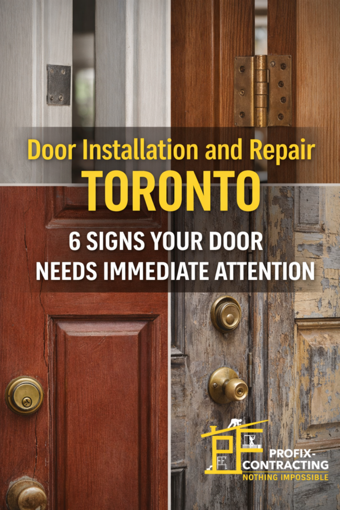Door Installation And Repair Toronto 6 Signs Your Door Needs Immediate Attention