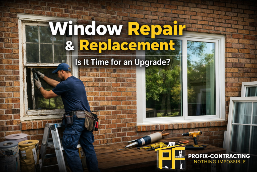 Window Repair And Replacement