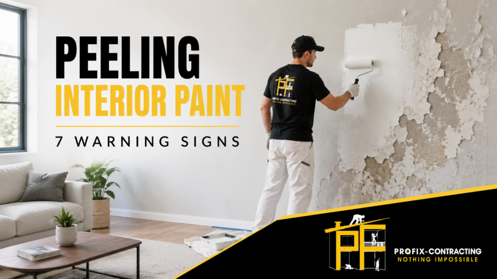 Peeling Interior Paint